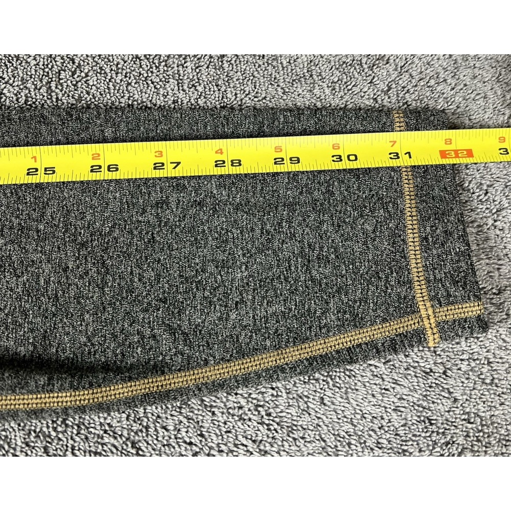 ATHLETA Gray Leggings Womens Size XSP Gold Stitching Pockets‎ Performance Yoga - Picture 12 of 13